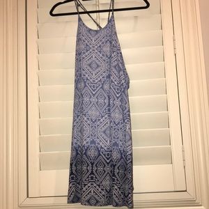 blue sun dress